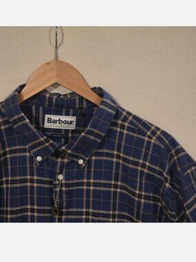 Barbour Tailored Fit Flannel Shirt XXL